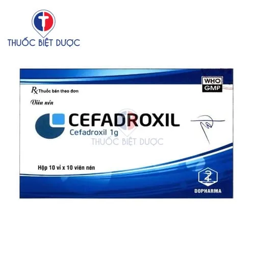 Hình ảnh Cefadroxil 1g