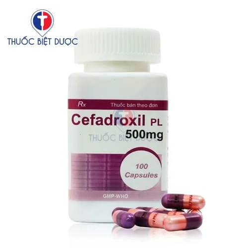 Hình ảnh Cefadroxil PL 500mg
