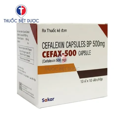Hình ảnh Cefax-500 capsule