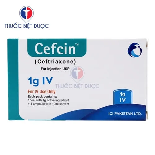 Hình ảnh Cefcin 1g