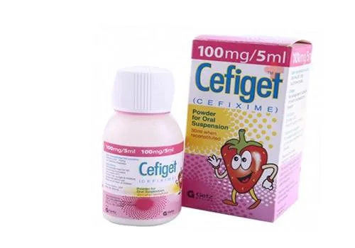Hình ảnh Cefiget  Suspension 100mg/5ml