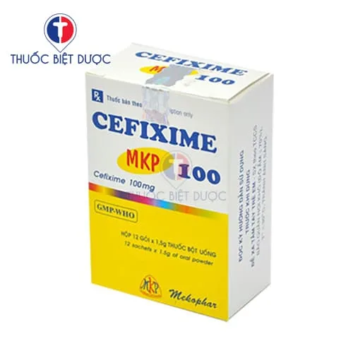 Hình ảnh Cefixim MKP 100mg