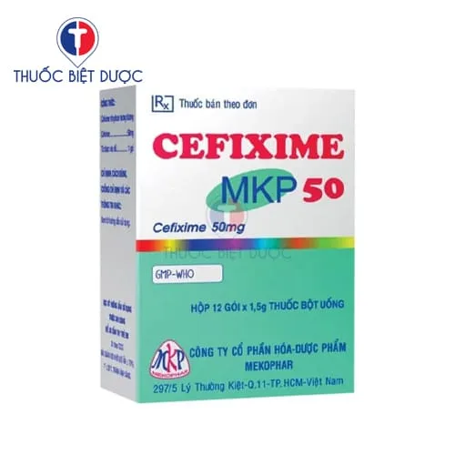 Hình ảnh Cefixim MKP 50 50mg