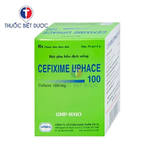 Hình ảnh Cefixime Uphace 100