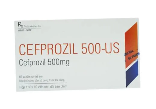 Hình ảnh Cefprozil 500-US