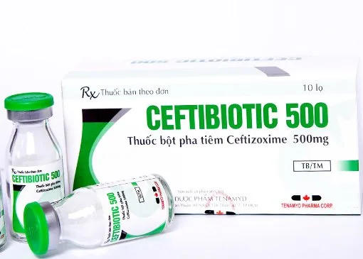 Hình ảnh Ceftibiotic 500