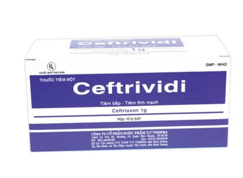 Hình ảnh Ceftrividi 1g