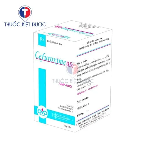 Hình ảnh Cefuroxime 0,5g