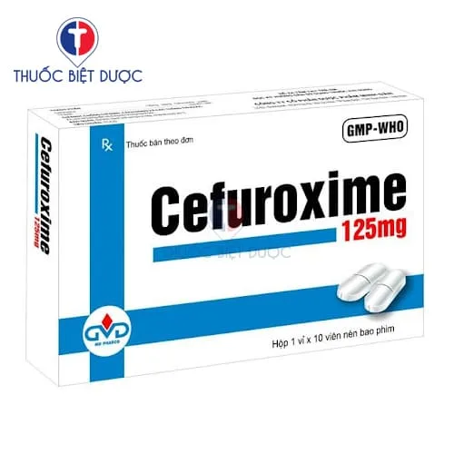 Hình ảnh Cefuroxime 125mg