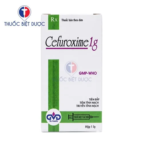 Hình ảnh Cefuroxime 1g