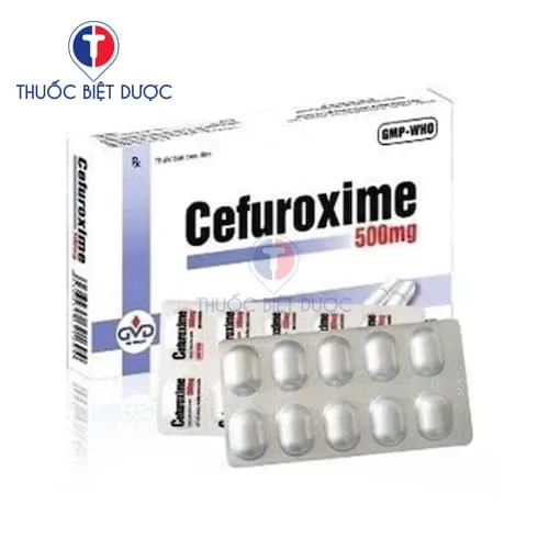 Hình ảnh Cefuroxime 500mg