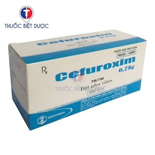 Hình ảnh Cefuroxime 750 mg