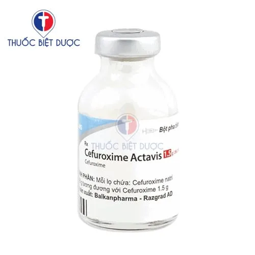 Hình ảnh Cefuroxime Actavis 1,5g