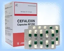 Hình ảnh Cephalexin capsules BP 250mg