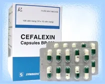 Hình ảnh Cephalexin capsules BP 500mg