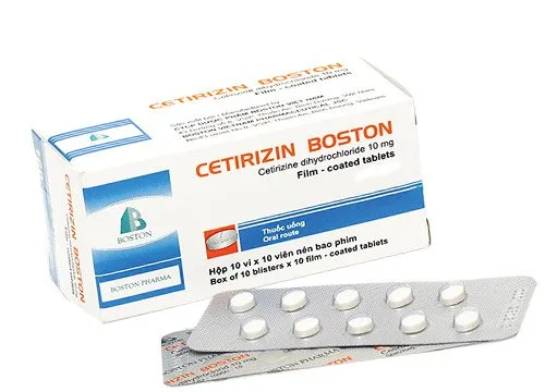 Hình ảnh Cetirizin Boston