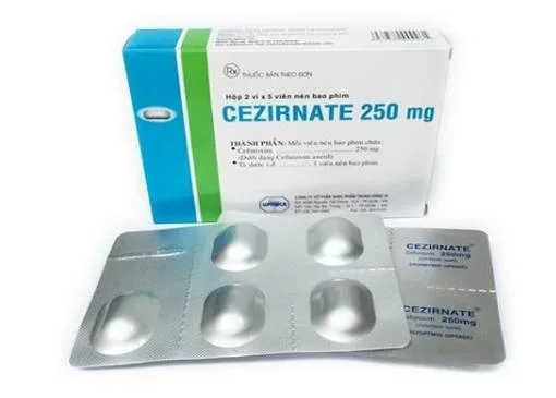Hình ảnh Cezirnate 250 mg