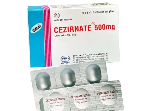 Hình ảnh Cezirnate 500mg