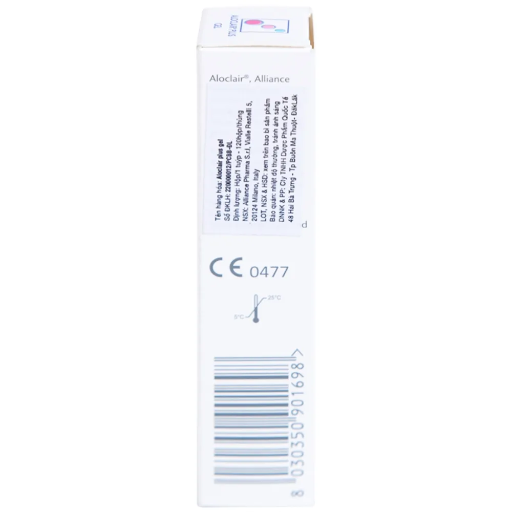 Hình ảnh Gel bôi Aloclair Plus Gel giảm đau, kháng viêm và lành viêm loét khoang miệng (8ml)