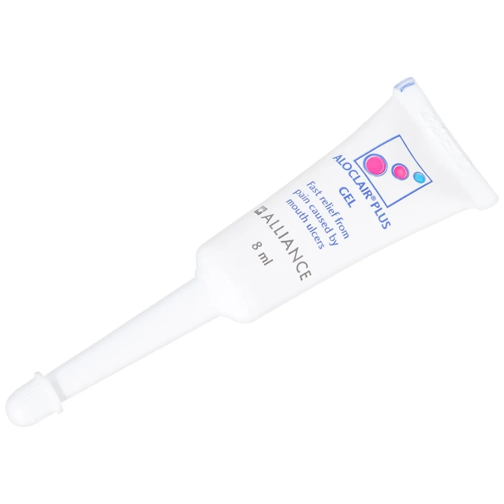 Hình ảnh Gel bôi Aloclair Plus Gel giảm đau, kháng viêm và lành viêm loét khoang miệng (8ml)