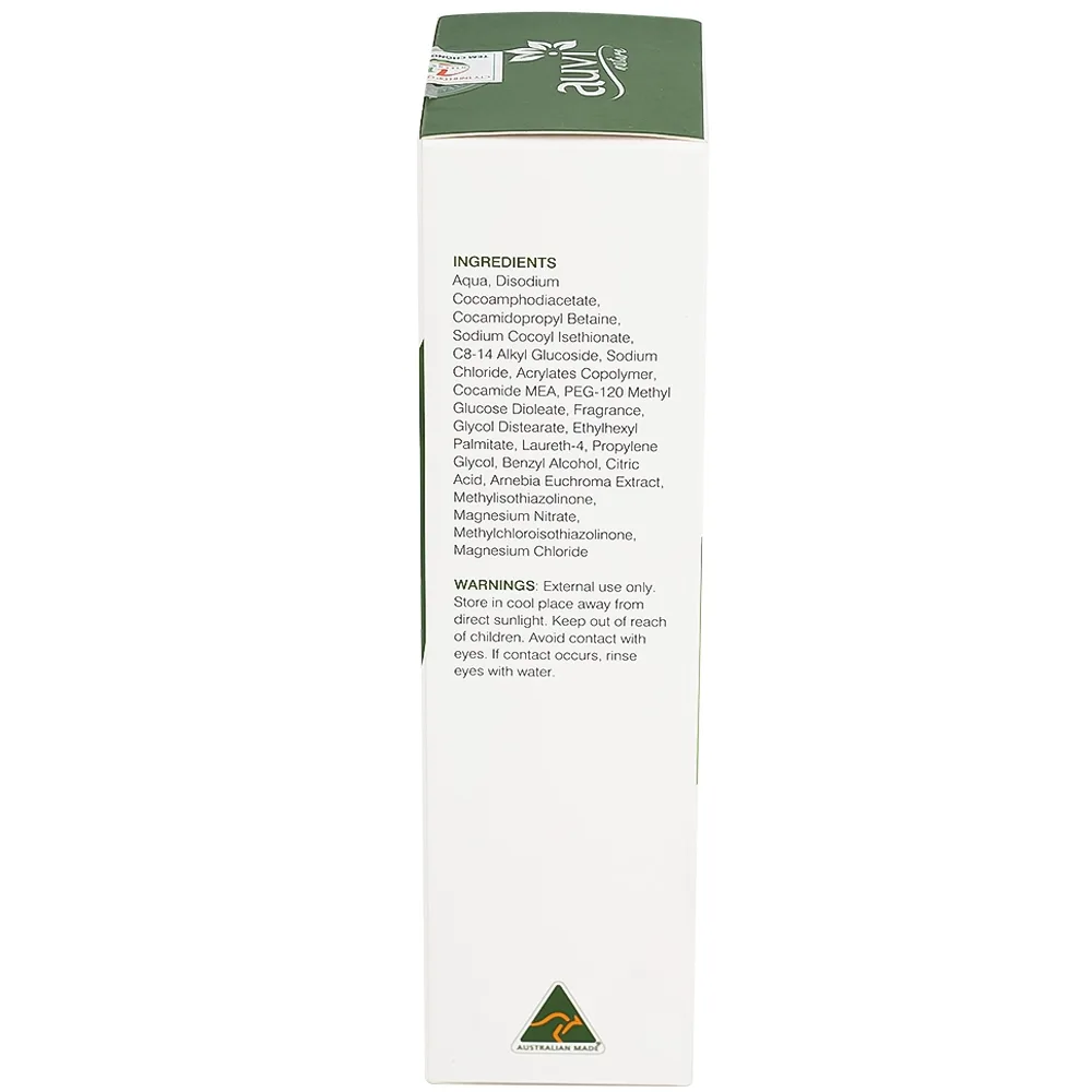 Hình ảnh Gel tắm Auvi Nature AV24 Sensitive Skin Cleanser giúp làm sạch da và dưỡng ẩm (250ml)