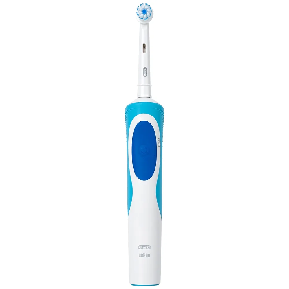Hình ảnh Bàn chải điện Oral-B Vitality Ultrathin D12.513 giúp làm sạch mảng bám trên răng, loại bỏ các vết ố răng