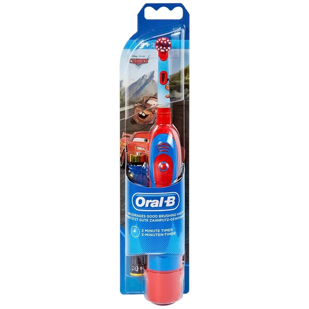 Hình ảnh Bàn chải đánh răng trẻ em Oral-B Stages Power DB4510K làm sạch mảng bám trên răng (1 cây)