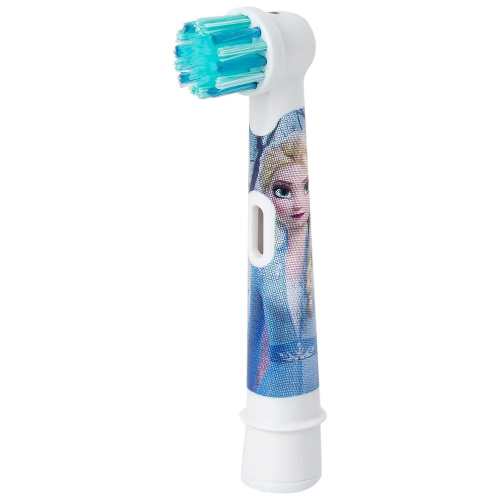 Hình ảnh Bàn chải đánh răng trẻ em sạc điện Oral-B Vitality D12 Disney Frozen giúp làm sạch mảng bám trên răng một cách toàn diện
