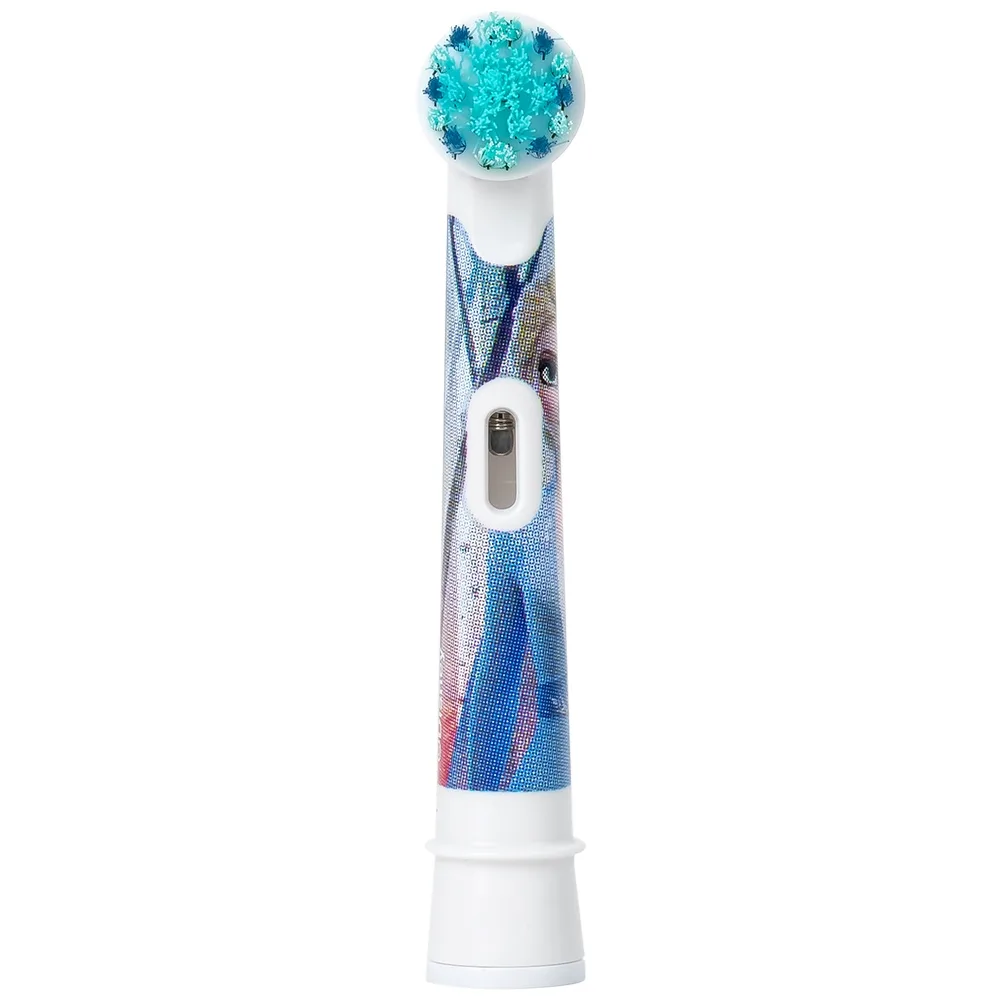 Hình ảnh Bàn chải đánh răng trẻ em sạc điện Oral-B Vitality D12 Disney Frozen giúp làm sạch mảng bám trên răng một cách toàn diện