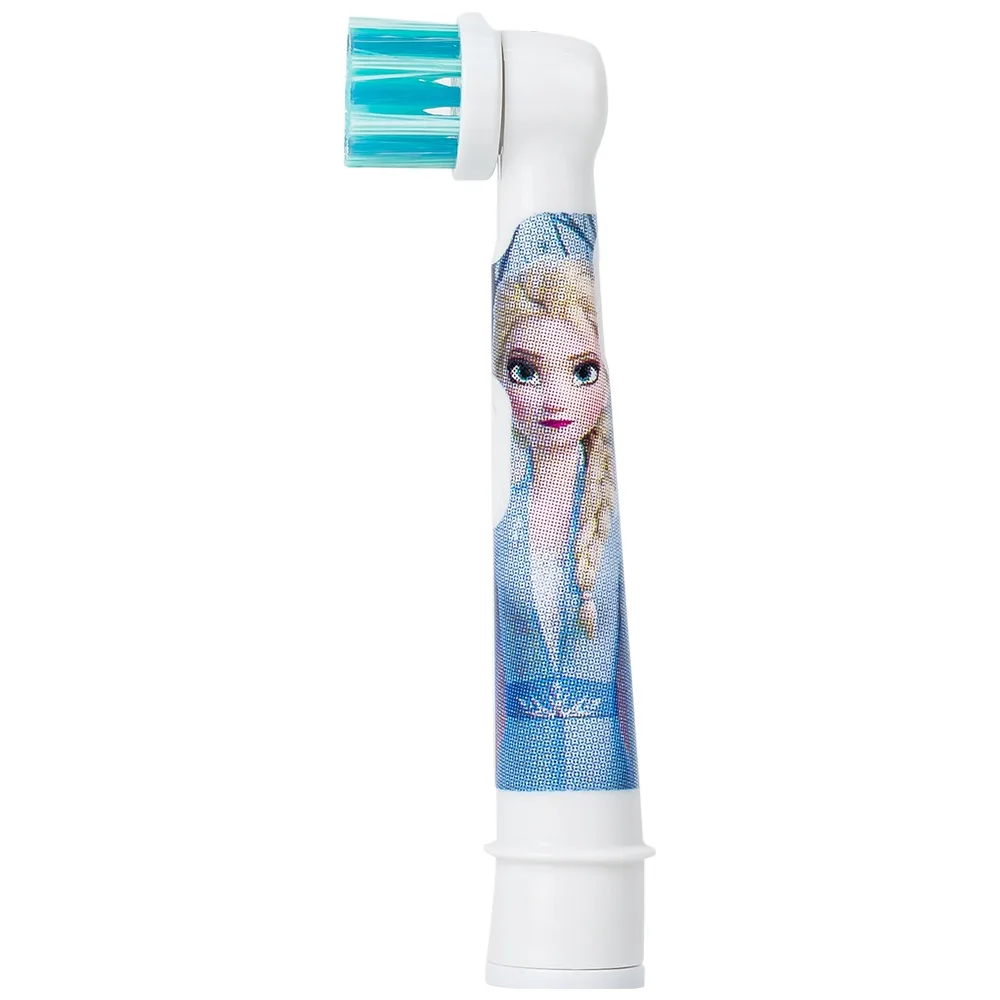Hình ảnh Bàn chải đánh răng trẻ em sạc điện Oral-B Vitality D12 Disney Frozen giúp làm sạch mảng bám trên răng một cách toàn diện