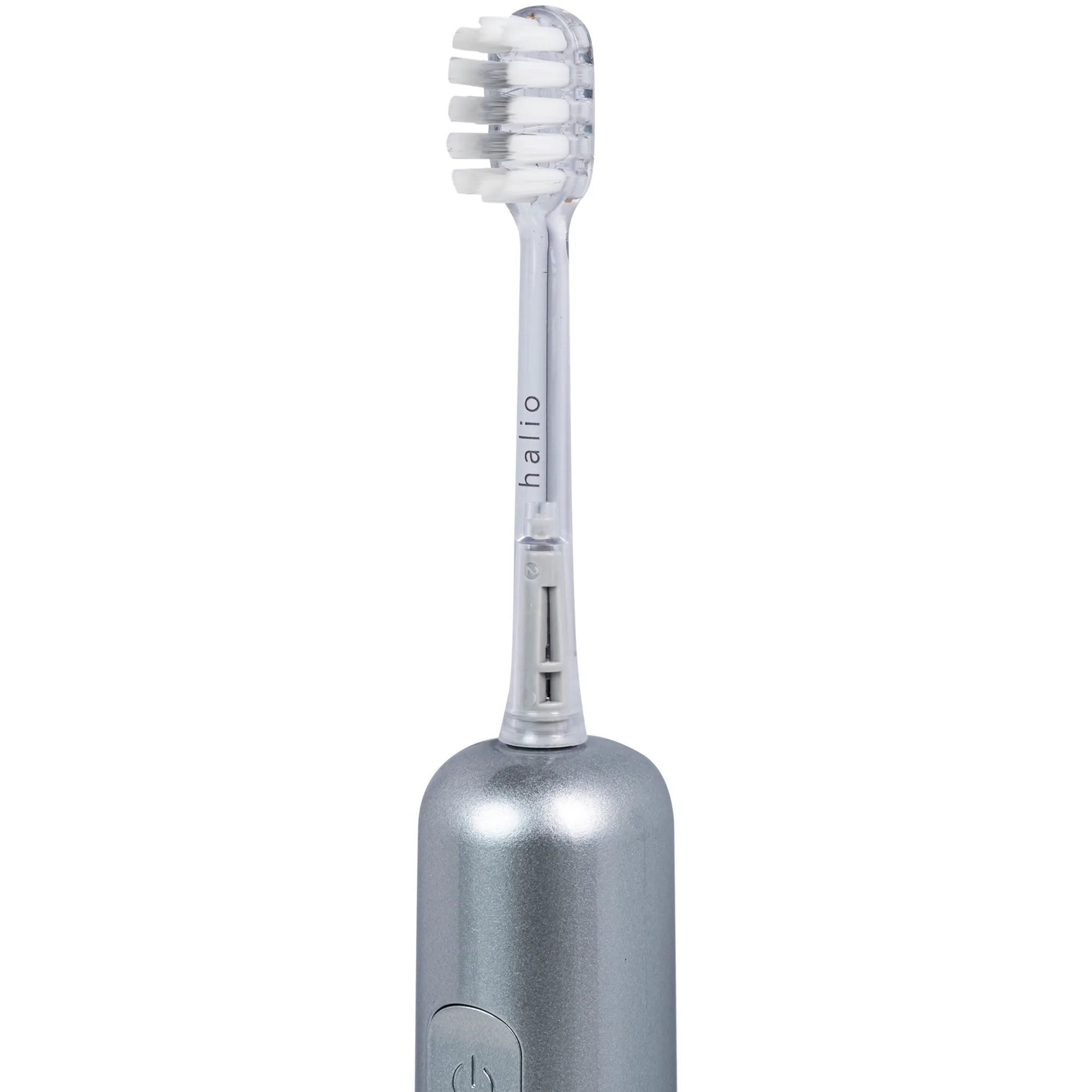 Hình ảnh Bàn chải điện công nghệ chuyển động kép halio wave sonic electric toothbrush - silver frost (màu xám)