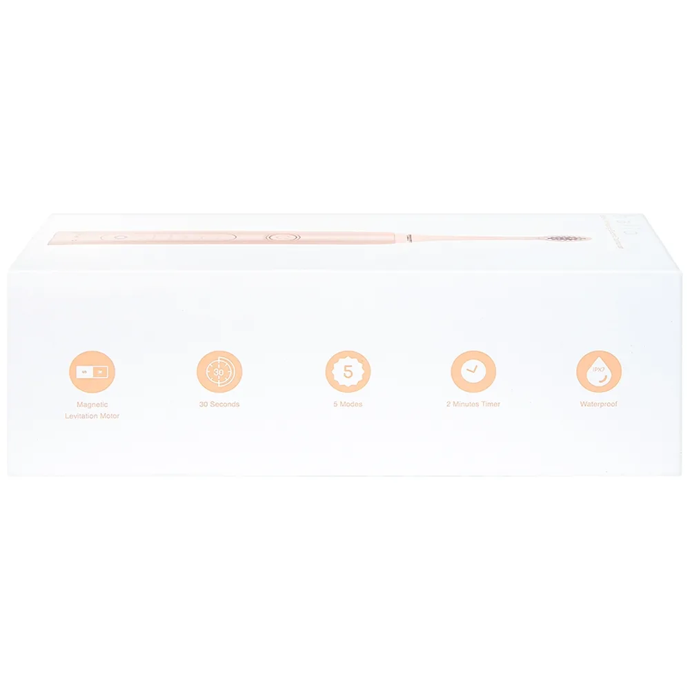 Hình ảnh Bàn chải điện làm trắng răng Halio Sonic Whitening Toothbrush Pro Rose Gold