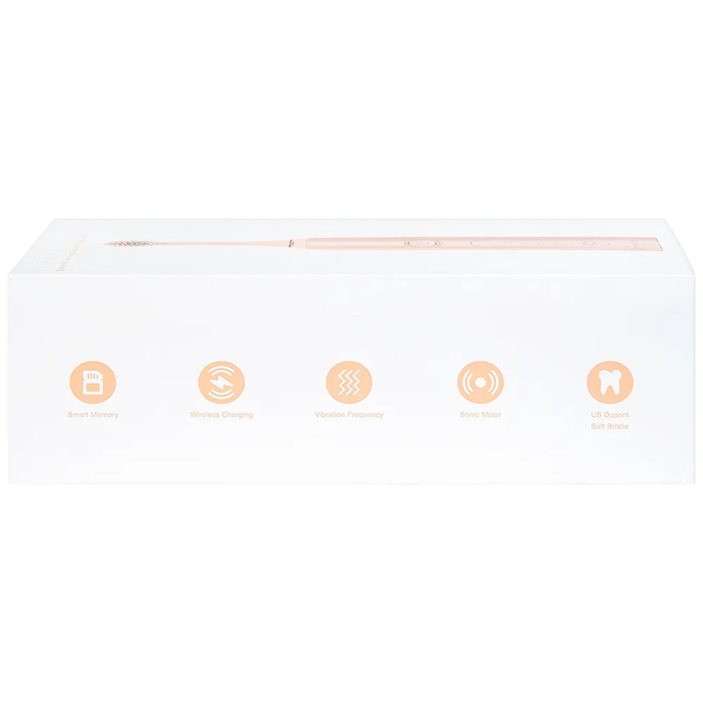 Hình ảnh Bàn chải điện làm trắng răng Halio Sonic Whitening Toothbrush Pro Rose Gold