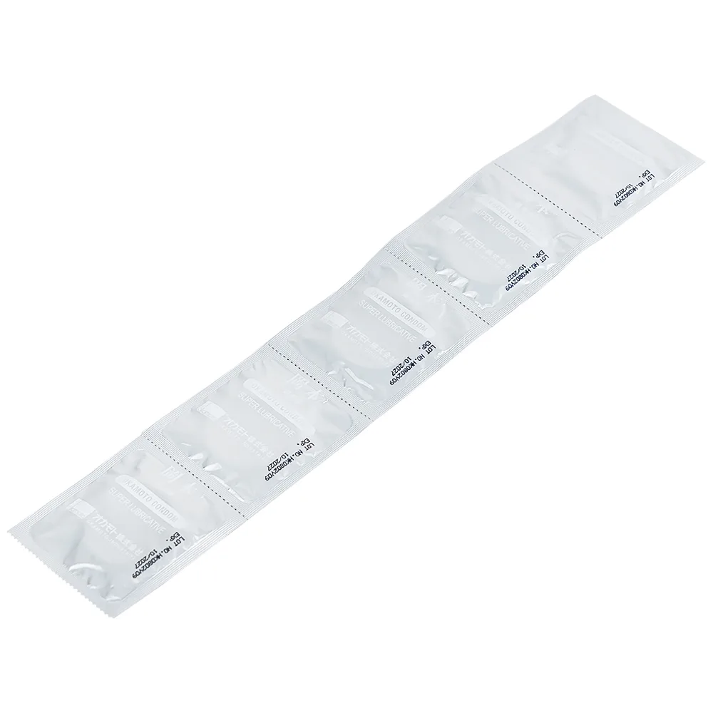 Hình ảnh Bao cao su Okamoto Skinless skin super lubricative siêu mỏng, dẻo dai và mềm mại (10 cái)