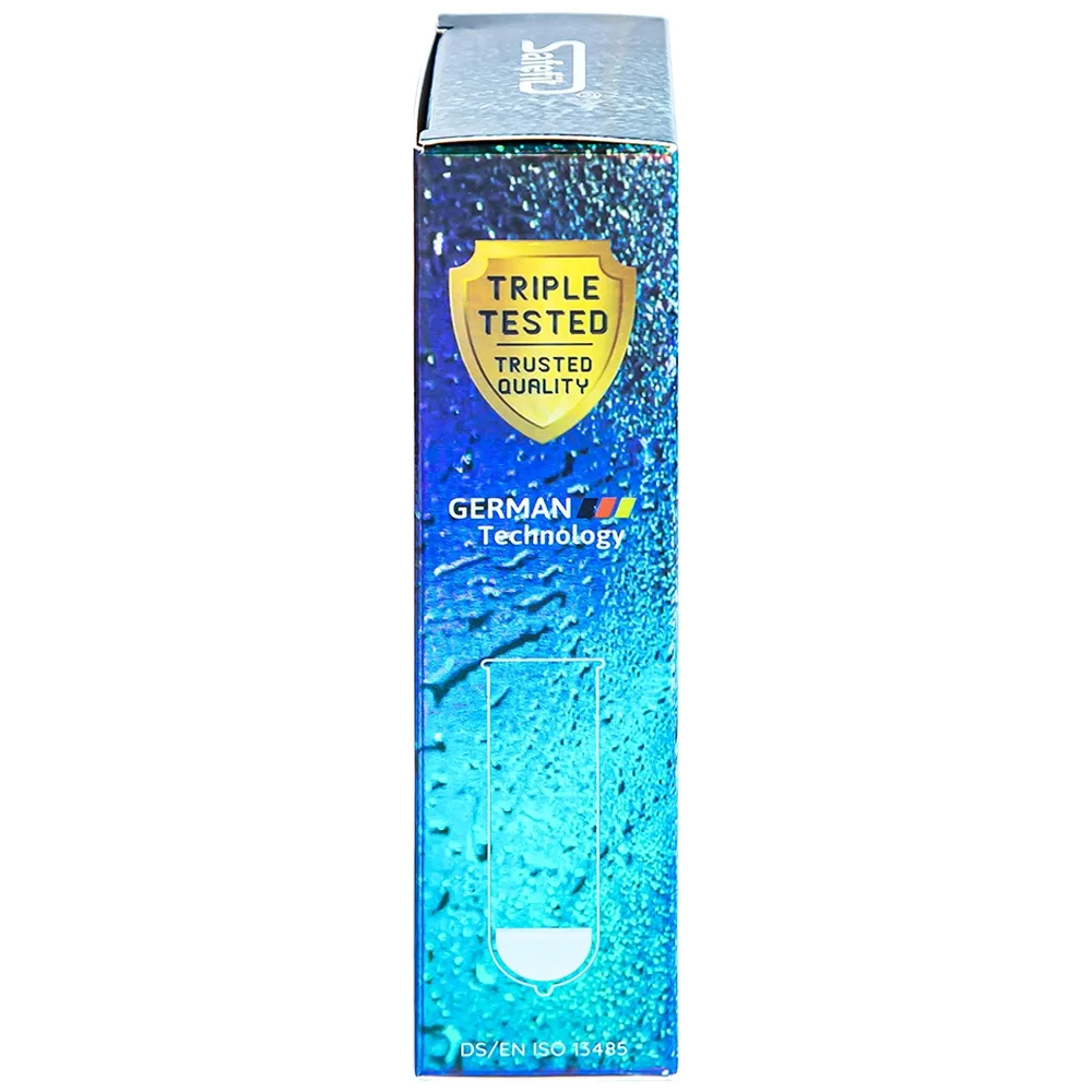 Hình ảnh Bao cao su Safefit Freezer Max S52 chứa nhiều gel làm mát, kéo dài thời gian (10 cái)