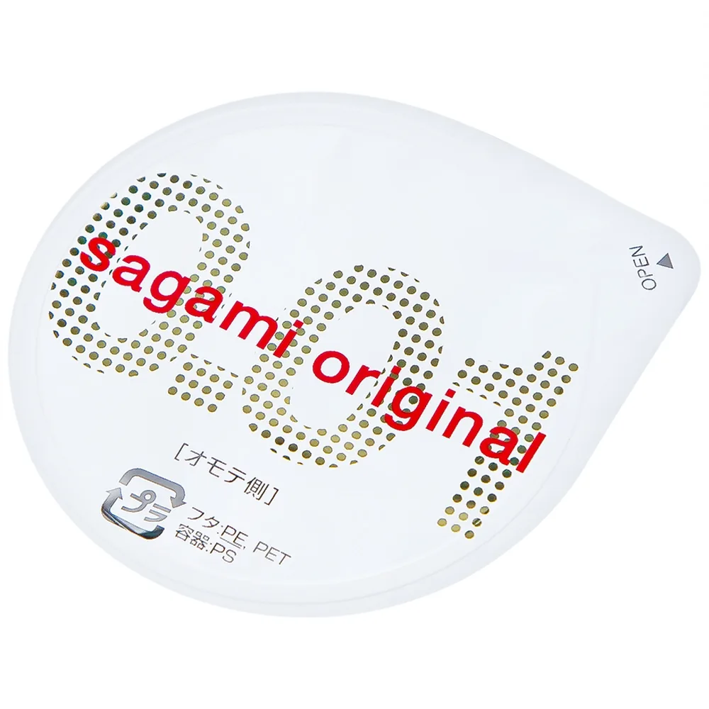 Hình ảnh Bao cao su Sagami siêu mỏng, không gây dị ứng, phòng tránh thai và bệnh lây qua đường tình dục (0,01mm - 1 cái)