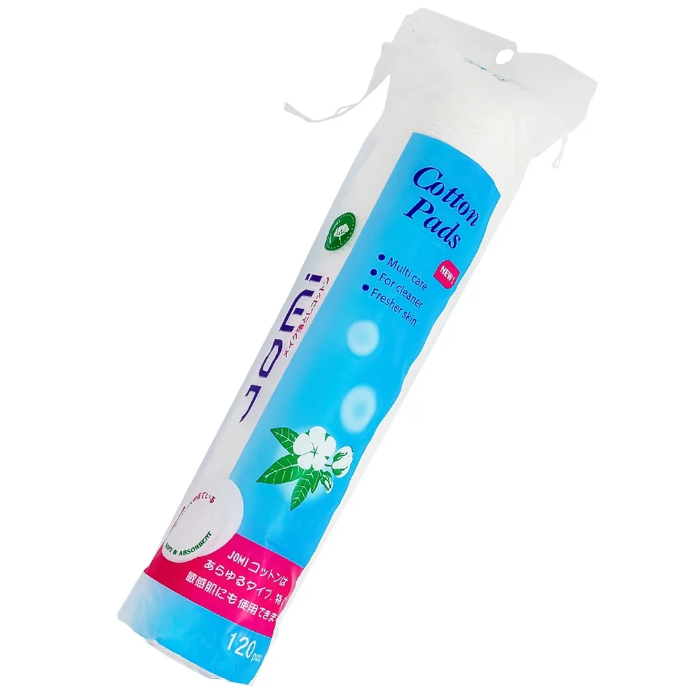 Hình ảnh Bông tẩy trang Jomi Cotton Pads siêu thấm, siêu mịn (120 miếng)