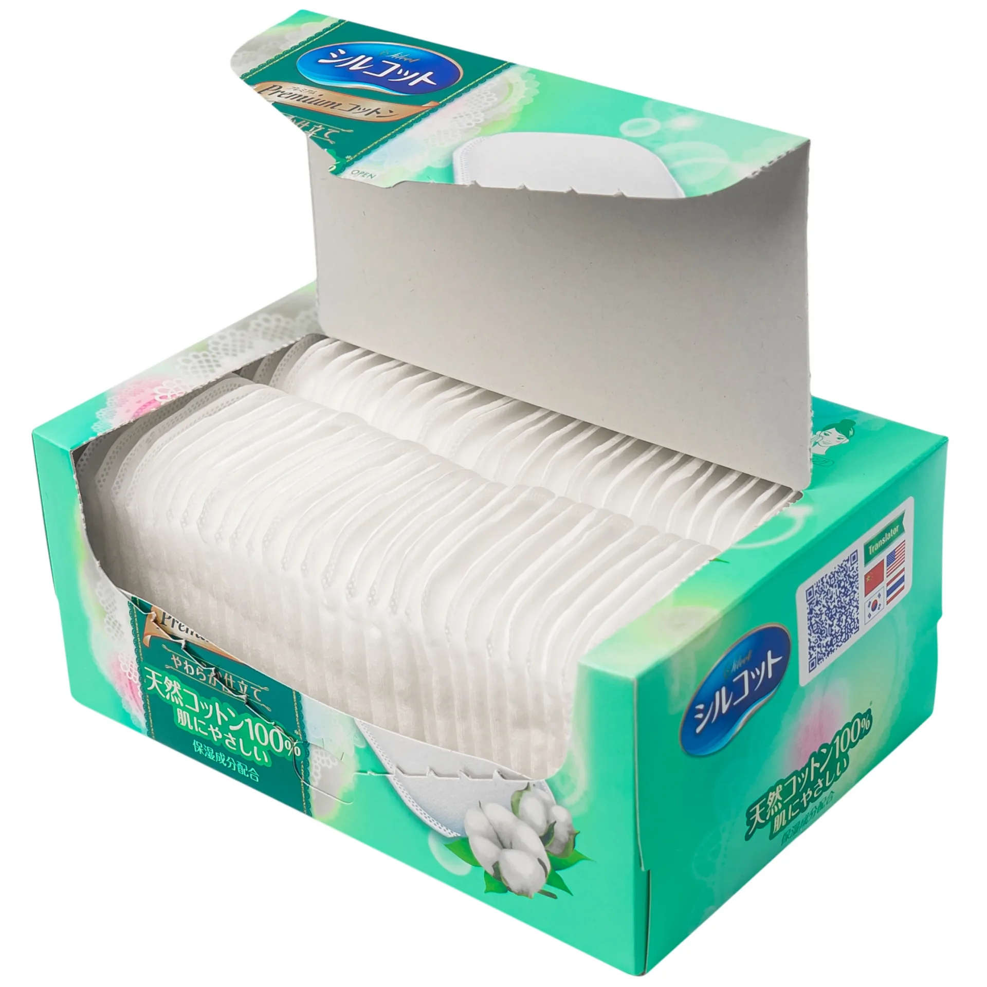 Hình ảnh Bông trang điểm cao cấp Silcot Soft Touch Premium Cotton (66 miếng)