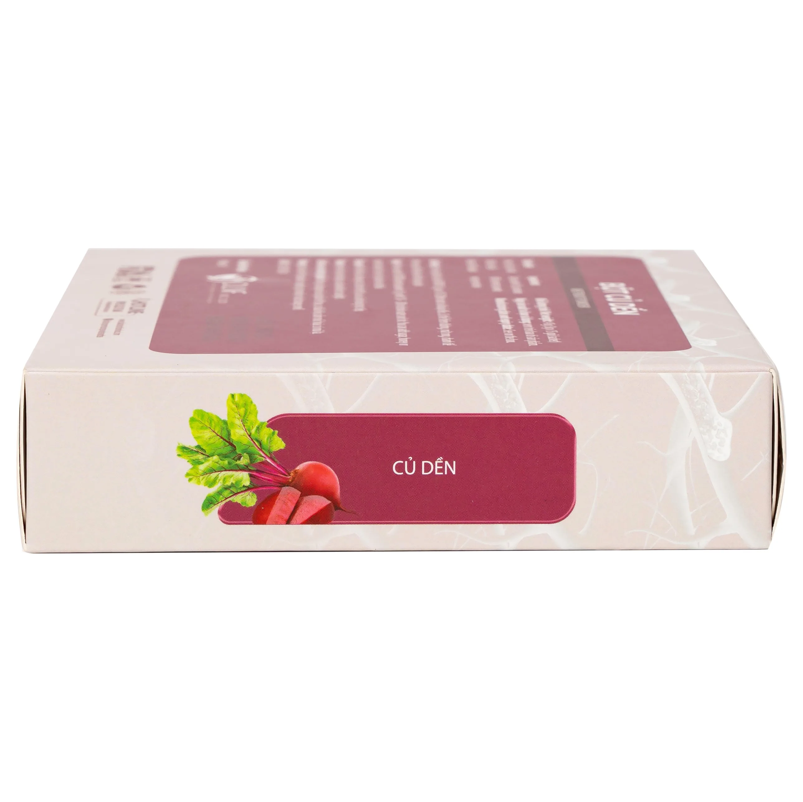 Hình ảnh Bột củ dền nguyên chất Datino 3g tác dụng thông tâm, mạnh tỳ, hạ khí, bổ nội tạng