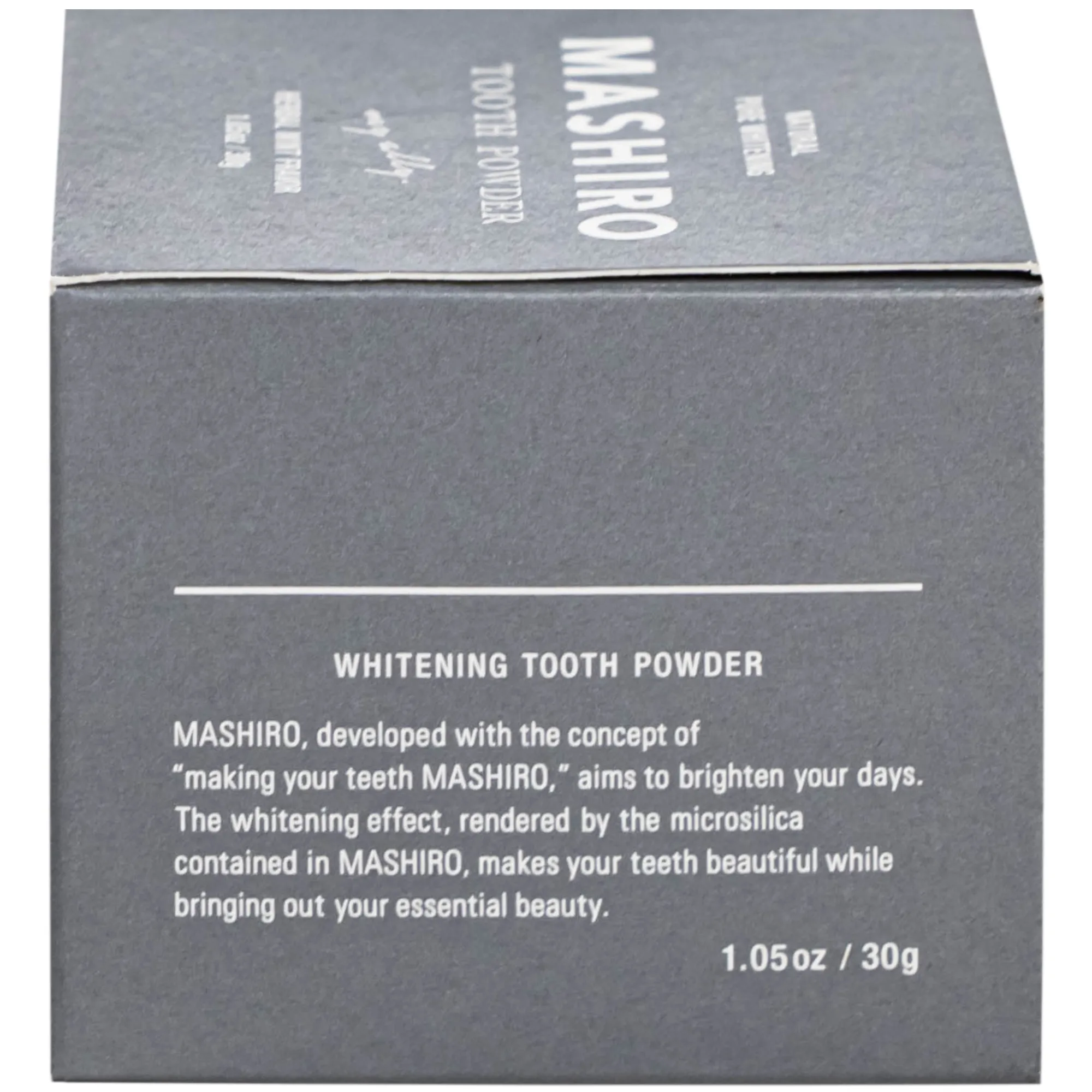 Hình ảnh Bột đánh trắng răng hương thảo mộc bạc hà Mashiro Tooth Powder Herbal Mint Flavor 30g