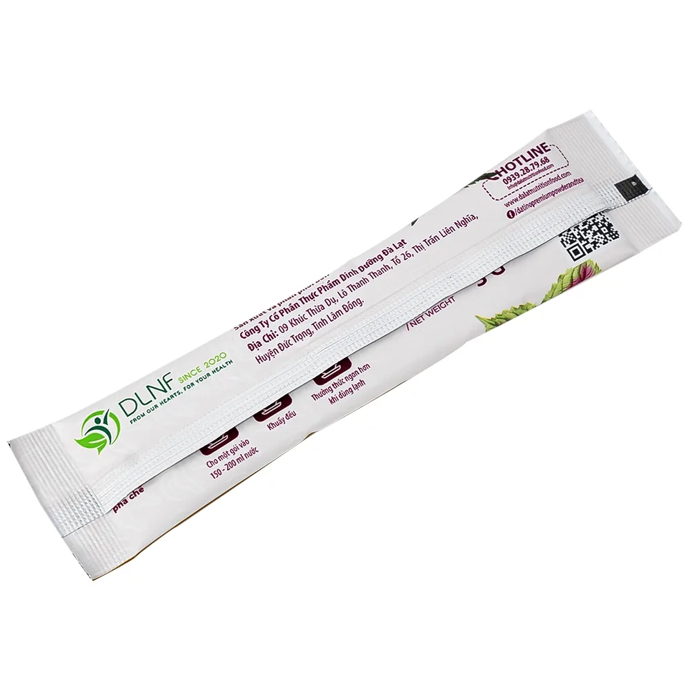 Hình ảnh Bột tía tô nguyên chất Datino 3g dùng cho phong hàn, hóa đờm, giải uất, giải độc (15 gói)