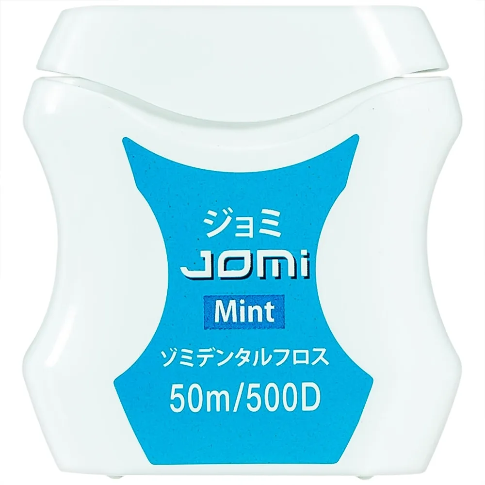 Hình ảnh Chỉ nha khoa Jomi Dental Floss loại trừ các mảng bám, thức ăn dư thừa trong kẽ răng (50m)