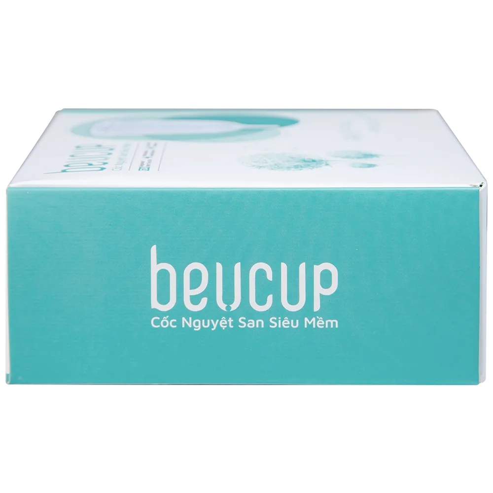 Hình ảnh Cốc nguyệt san Beu Cup 45x65mm siêu mềm, kiểm soát mùi hôi, hạn chế viêm nhiễm