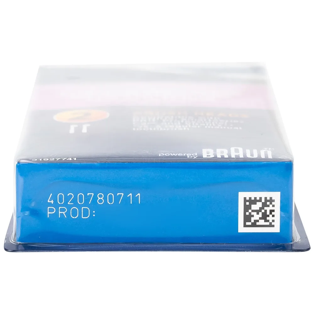 Hình ảnh Đầu chải răng người lớn Oral-B Ultrathin EB60 hỗ trợ làm sạch các mảng bám cứng đầu trên răng, chăm sóc nướu răng