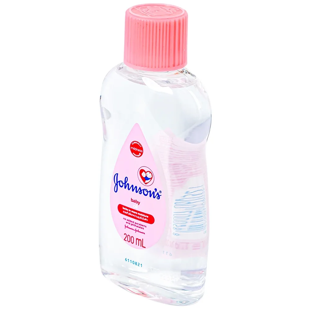 Hình ảnh Dầu dưỡng ẩm mát xa Johnson's Baby Oil (200ml)