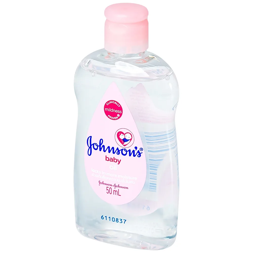 Hình ảnh Dầu dưỡng ẩm mát xa Johnson's Baby Oil (50ml)