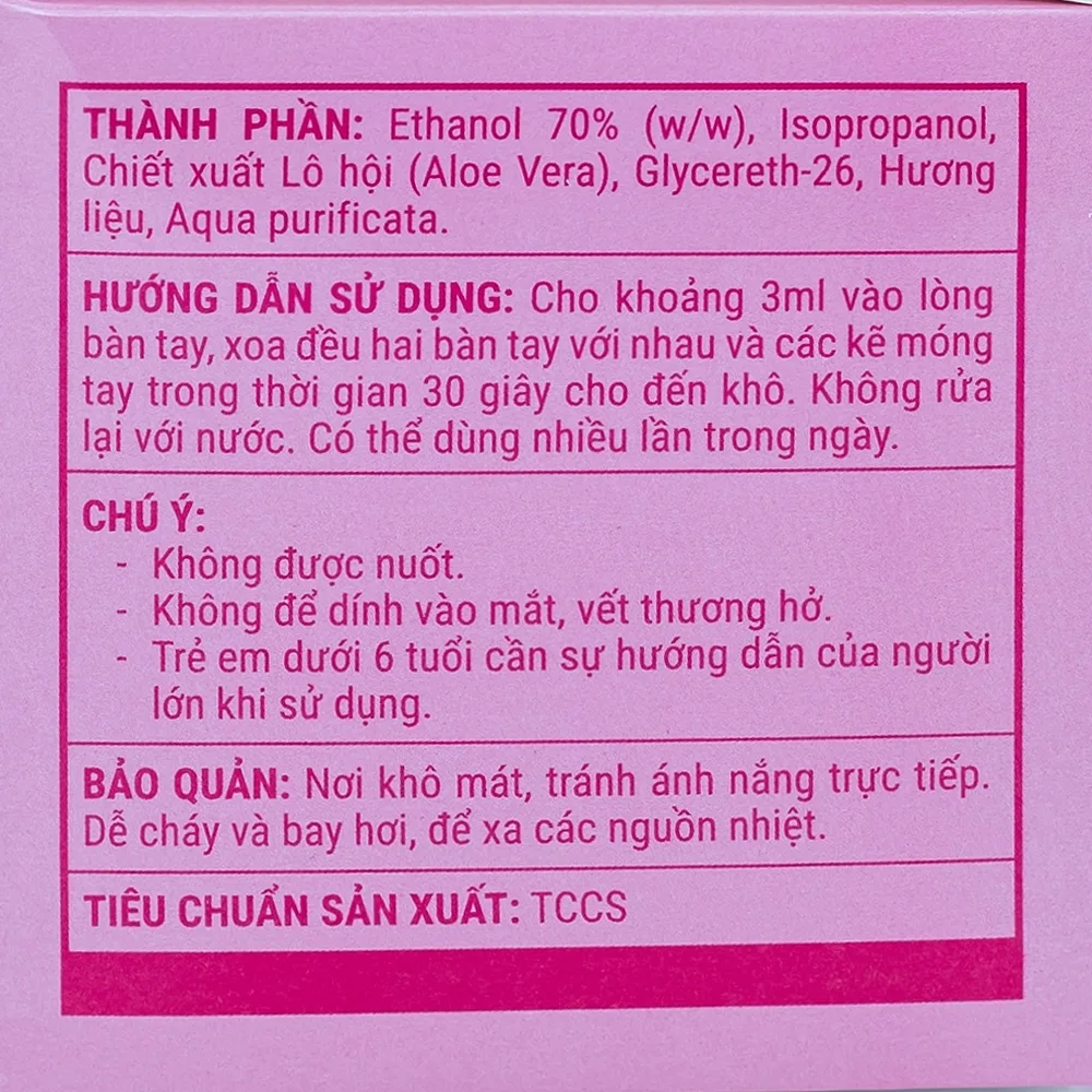 Hình ảnh Dung dịch Touchhand Opodis Pharma sát khuẩn tay nhanh (10 chai x 30ml)