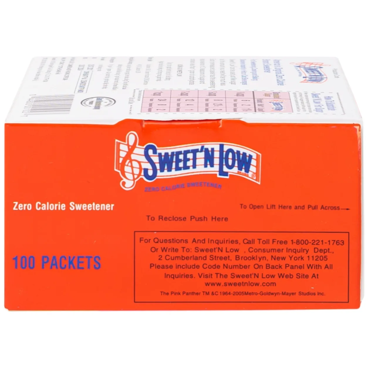 Hình ảnh Đường ăn kiêng Sweet'n Low Cumberland Packing Corp cho người béo phì (100 gói)