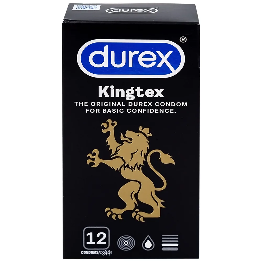 Hình ảnh Bao cao su Durex Kingtex ôm sát, vừa vặn (49mm - 12 cái)