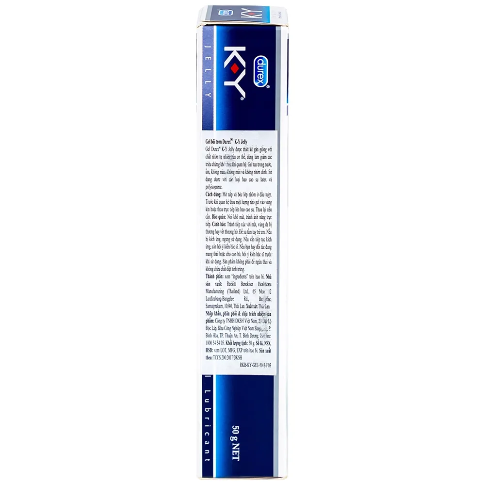 Hình ảnh Gel bôi trơn Durex K-Y Jelly giảm triệu chứng khô âm đạo khi quan hệ (50g)